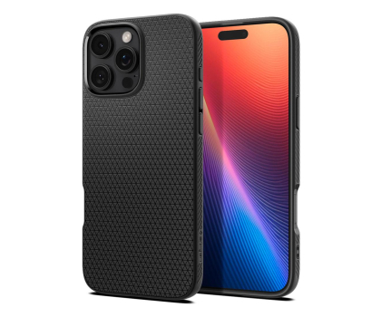Etui do telefonów SPIGEN Liquid Air do iPhone 16 Pro Max Matte Black ACS07988